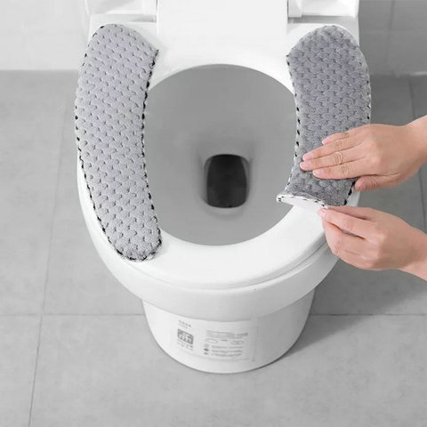 Bathroom Toilet Seat Cushion Closestool Washable Soft Warmer Mat Pad toilet seat  toilet seat ► Photo 1/6