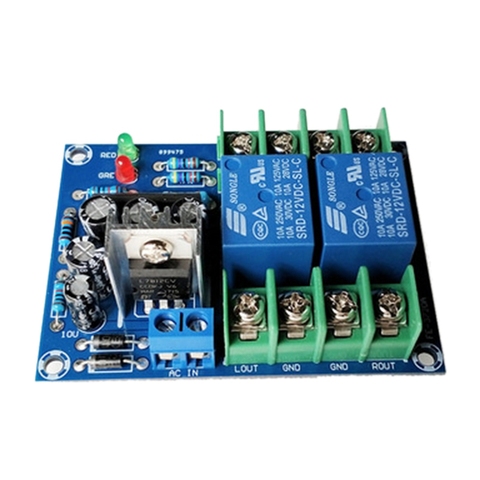 Dual Channel Speaker Protection Circuit Board High-Power o Amplifier Speaker Protector ► Photo 1/6