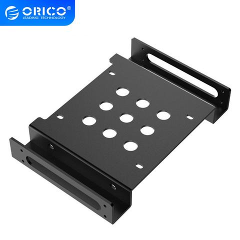 ORICO Aluminum 5.25 inch to 2.5 or 3.5 inch Hard Drive HDD SSD Converter Adapter Mounting Bracket Hard Drive Cage ► Photo 1/6