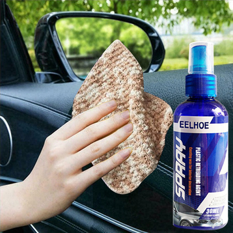 30ml Plastic Parts Retreading Restore Agent Wax Instrument Reducing Agent Accessories Auto Interior Car Cleaner Maintenance ► Photo 1/6