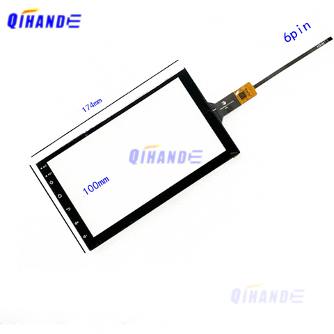 New car video play touch XY-PG70049-FPC ZB90PS0011 7inch Capacitive screen For GPS CAR 175mm*100mm Touchsensor glass Gt911chip ► Photo 1/3