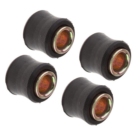 4x Motorcycle Suspension Shock Absorber Rubber Bushing Mounting 10mm ► Photo 1/6