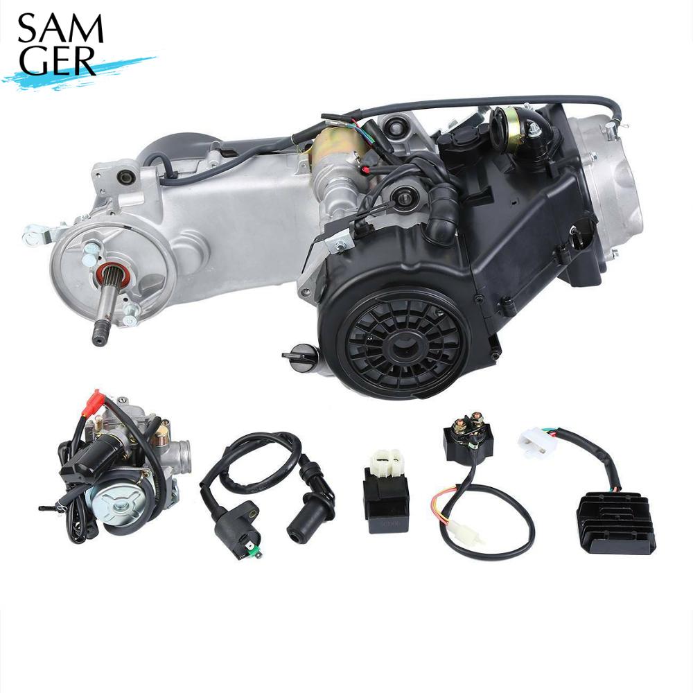 150-200cc Gy6 Go Kart Karting Four Wheel Atv Air Cooled Oil Cooling  Motorcycle Cvt Engine With Reverse Gear - Engines & Engine Parts -  AliExpress