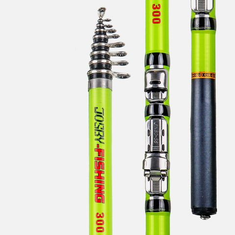 Telescopic Rock Fishing Rod High Carbon Fiber Spinning Carp Feeder Fishing  Rod 