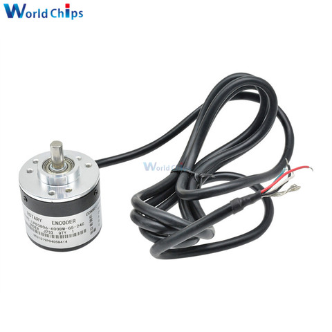 600 P / R Pulses Incremental Optical Rotary Encoder AB Two-phase 5-24V 600 Pulses Incremental Optical Rotary Encoder 6mm Shaft ► Photo 1/6