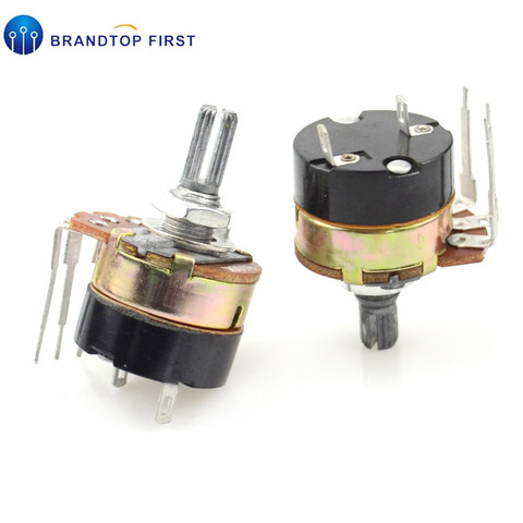 WH138-1 B500K Adjustable Resistance Speed Regulator With Switch Potentiometer WH138 500K 10K ► Photo 1/6