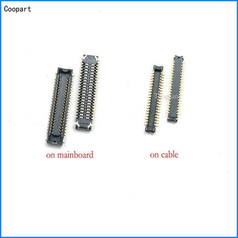 2pcs/lot Coopart LCD display screen FPC connector replacement for Huawei Mate 20 Lite 20lite on mainboard/on cable ► Photo 1/1