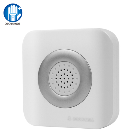 DC12V wired door bell with 4 wires for hotel/apartment/house access control system fireproof ABS dingdong bell without battery ► Photo 1/6