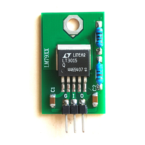 LT3015-LM7905 low noise linear negative regulator power supply for Preamp DAC Amplifier board ► Photo 1/4
