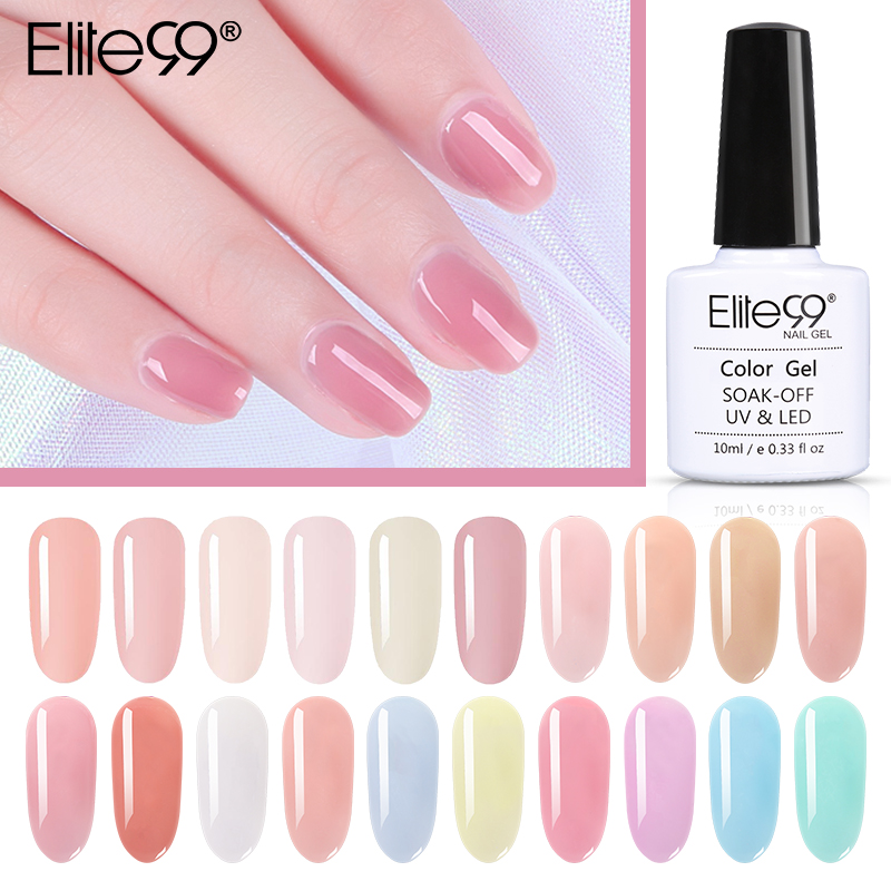 Buy Online Elite99 10ml French Acrylic Nails Soak Off Led Camouflage Color Hard Jelly Uv Led Fast Nail Building Nail Polish Gellak Primer Alitools