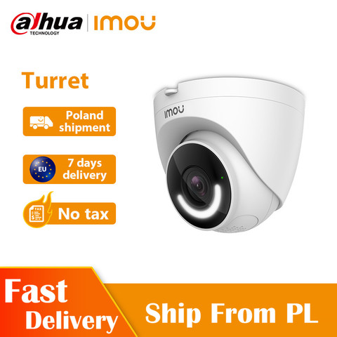 Dahua Imou Smart Security Camera Turret 1080P Night Vision Active Deterrence Human Detection Two-way Talk Weatherproof ► Photo 1/6