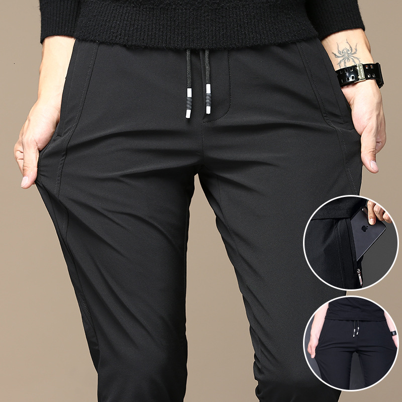 Pgm Men Golf Pant Winter Thickening Straight Sports Pants For Male