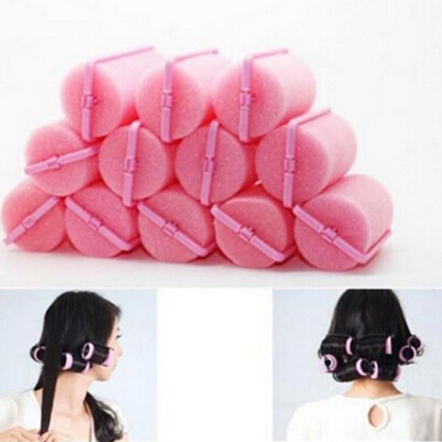 New 12Pcs Soft DIY Hair Styling Tools Sponge Hair Styling Foam Hair Rollers Curler Hairdressing Tool Hot ► Photo 1/3