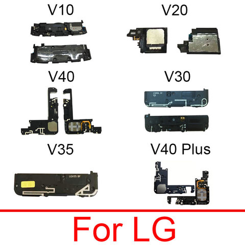 Loudspeaker bottom Loud Speaker Sound Buzzer Ringer Flex Cable For LG V10 V20 V30 V35 V40 ThinQ V40 Plus V40+ Replacement Parts ► Photo 1/6