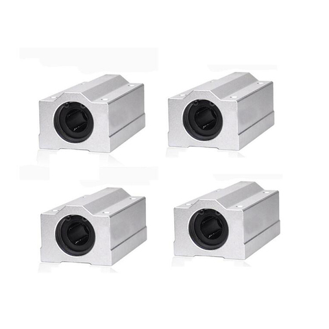 4PCS SCS6UU SCS8UU SCS10UU SCS12UU SCS13UU SCS16UU SCS20UU Linear Ball Bearing Block CNC Router ► Photo 1/4