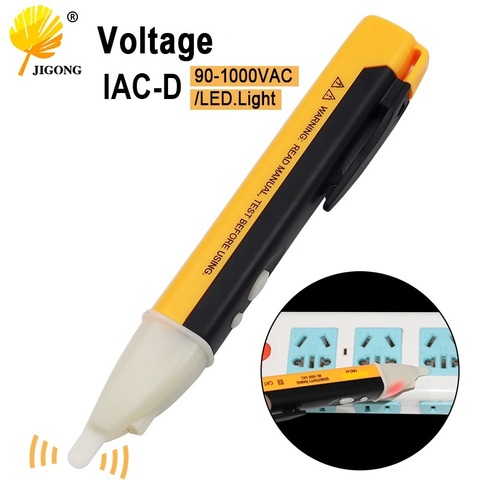 Electric indicator 90-1000V Socket Wall AC Power Outlet  Detector Sensor Tester Pen LED light ► Photo 1/1