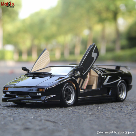 Bburago 1:18 Lamborghini Diablo SV sports car Alloy Retro Car Model Classic Car Model Car Decoration Collection gift ► Photo 1/6