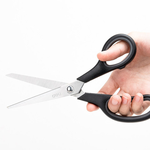 Deli High Quality Stainless Steel Big Scissors Business Office