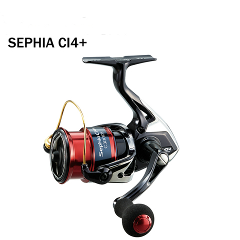 SHIMANO Sephia CI4+ C3000S C3000SHG C3000SDH C3000SDHHG 9+1BB 5.0:1/6.0:1 Gear Ratio Sleeve-fish Saltwater Spinning Fishing Reel ► Photo 1/5