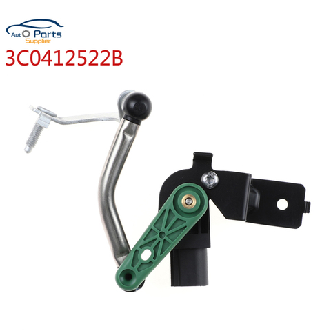 3C0412522B Front Right Headlight Level Sensor For V W GOLF Tiguan AUDI Q3 CC Eos 3C0 412 522B / 3C0 412 522 B ► Photo 1/6