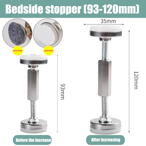 Threaded Bed Frame Adjustable Anti-shake Tool Telescopic Support for Home Room Wall SP99 ► Photo 1/1