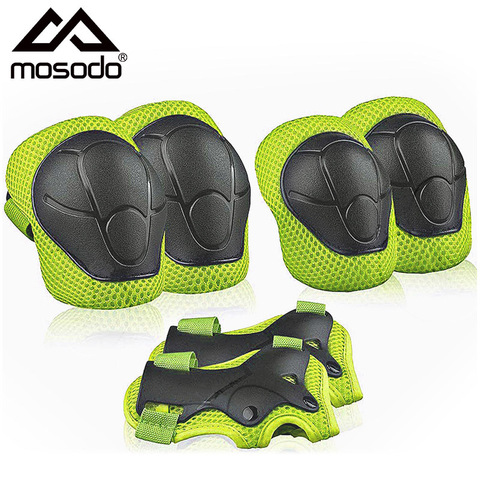 6pcs Protective Gears Set for Kids Children Knee Pad Elbow Pads Wrist Guards Child Safety Protector Kit for Cycling Bike Skating ► Photo 1/6