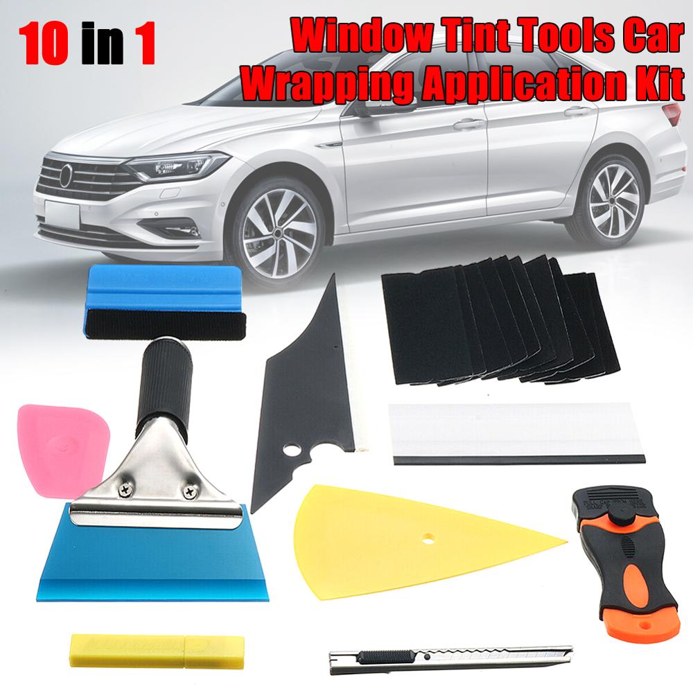 FOSHIO Vinyl Film Car Accessories Wrap Tools Kit Carbon Sticker Installing  Rubber Scraper Window Tinting Magnet Squeegee Knife - AliExpress