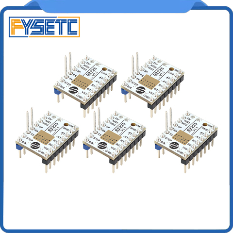 TMC2225 Replace TMC2208 TMC2209 4pcs TMC S2225 V1.1 Stepping Motor Driver Stepsticks Mute Driver 256 Micro Current 2A Peak UART ► Photo 1/1