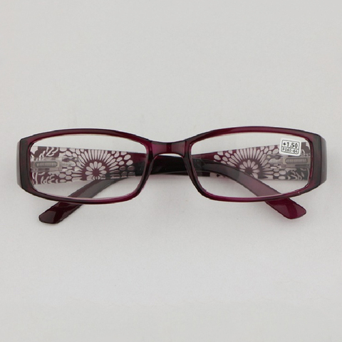 Female Reading Glasses Mirror Carved Square Frames high definition Lenses Eyeglasses +1.25 1.75  2.0 R191 ► Photo 1/6