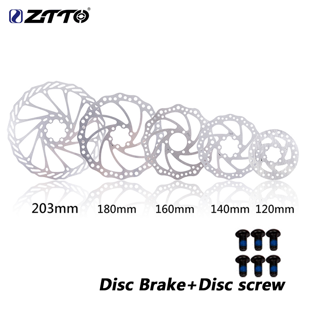 ZTTO 180mm/160mm Bike Disc Brake Rotor Stainless Steel MTB Road Bicycle Rotor US