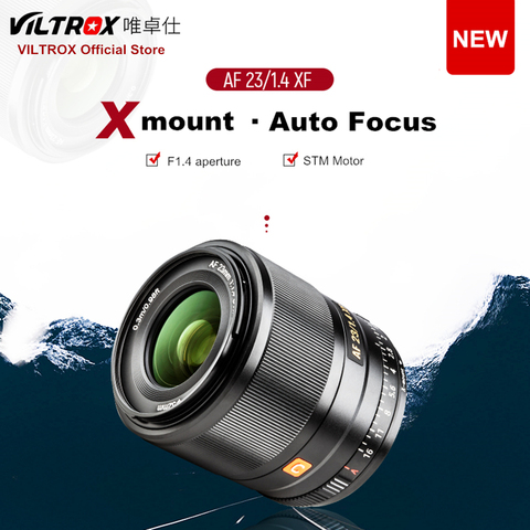 VILTROX 23mm f1.4 XF Auto Focus lens APS-C Compact Large Aperture Lens for Fujifilm X-mount Camera X-T3 X20 T30 X-T20 X-T100 ► Photo 1/6