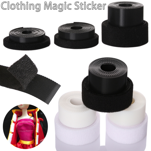 Hot 6/8/20mm Magic Sticker for Doll Sewing Clothes Fastener Sewing Magic Tape Sticker Paste Strap DIY Doll Clothing Accessories ► Photo 1/6