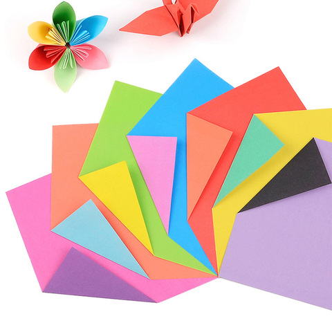 Wedding Party Supplies Paper-cut Material 15*15cm Kids Handmade Folding Origami Paper DIY Scrapbooking Craft Square 24pcs ► Photo 1/6