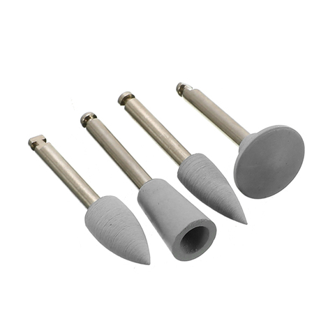 4Pcs/lot Dental Grinding Heads Teeth Polisher Low Speed Silicone Machine Dental Polishing Dental Tools Dentistry Lab ► Photo 1/6