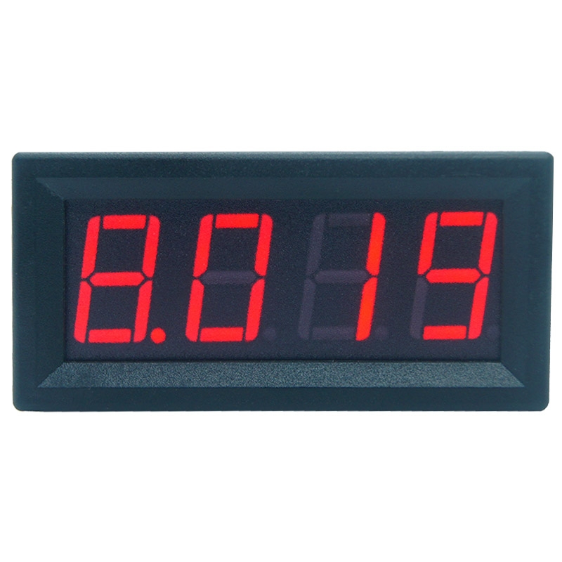 DC0-10A Digital LED Ammeter Current Panel Meter 0.36in Module Reverse protection 