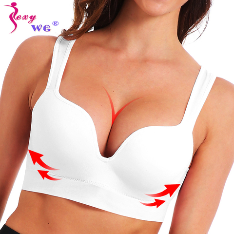 SEXYWG Women Yoga Bras Sports Top Wireles Sleep Brassiere Seamless Push Up  Underwear Sport Bra Crop Fitness Gym Shirt Sportswear - Price history &  Review, AliExpress Seller - SEXYWG Official Store