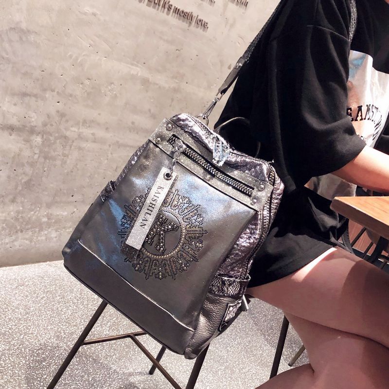 Luxury Designer Backpack For Women Real Leather Shoulder Bag Large Capacity  Travel Mochila School Girl's Bagpack 2023 Sac A Dos - Backpacks - AliExpress