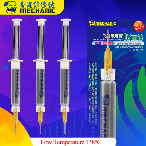 Mechanic ism3 ism5 Jump Wire Specific Solder Tin Paste Low/Medium Temperature Soldering Flux for iPhone Fingerprint Repair Tools ► Photo 1/6