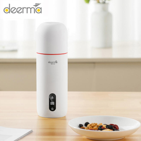 Deerma Portable Electric Kettle Thermal Cup Coffee Travel Water Boiler Temperature Control Smart Water Kettle ► Photo 1/6