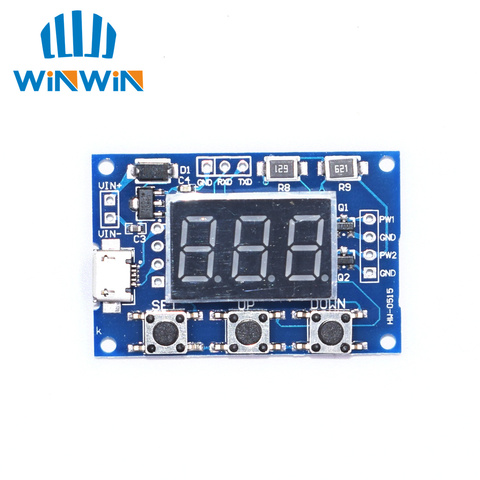 I15 2 Channel PWM Generator Adjustable Duty Cycle Pulse Frequency Module ► Photo 1/2