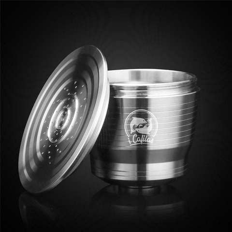 Coffee Capsule For Nespresso Refillable Pod Stainless Steel Espresso Coffee Filters And Tamper Coffee Machine ► Photo 1/1