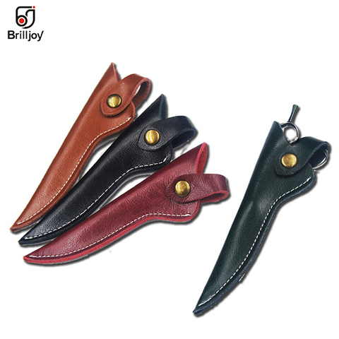 Brilljoy Hair Scissor Pouch sheath leather case barber packet scissor cover shears Holster hairdressing scissors Tools bag 1PCS ► Photo 1/6
