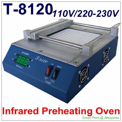 Authorized PUHUI T-8120 Preheating Oven T8120 IR O T 8120 SMD Infrared Preheating Station T-8120 Preheating Plate ► Photo 1/1