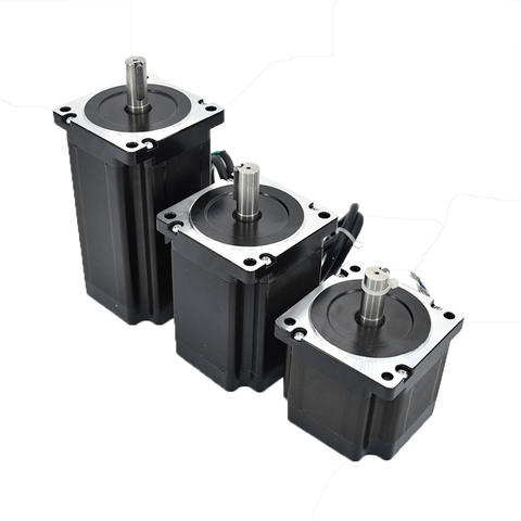 1pc 86 motor CNC stepper motor 2 phase high torque 5A D14mm Nema34 stepper motor for CNC engraving machine ► Photo 1/6