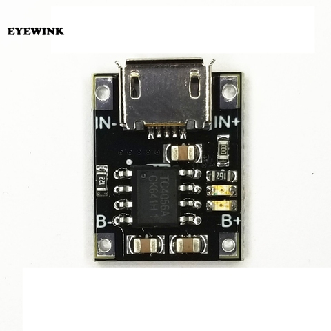 10PCS Single Cell Lithium Battery Charging Charger Module 1A 5V-6V 4.2V TC4056 TC4056A Micro USB Power Supply Board TP4056 ► Photo 1/3
