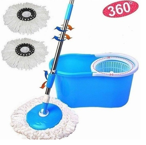 Universal 360° Rotating Replacement Mop Head Floor Microfiber Spinning Mop Bucket Head NEW ► Photo 1/6