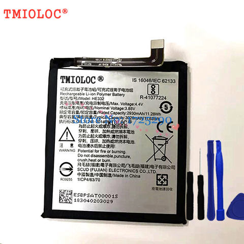 New High quality 3020mAh HE332 Battery For SHARP Aquos S2 Fs8010 8016 8018 S3mini s3 mini Battery + Tools ► Photo 1/1