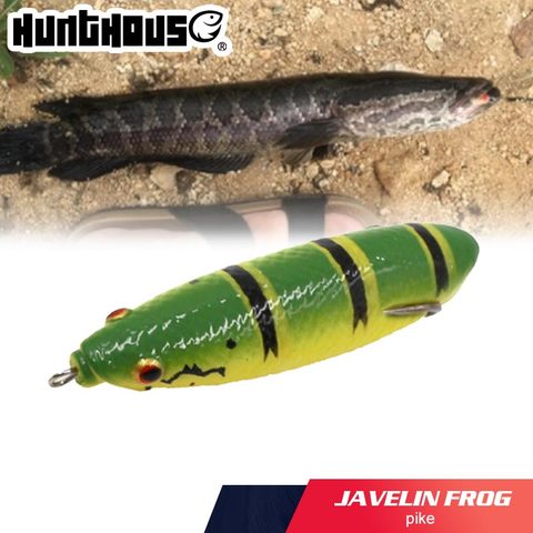 Noeby magnetic javelin pencil frog soft lure long cast for fishing pike strong soft bait frog lures 2022 new topwater lures ► Photo 1/6