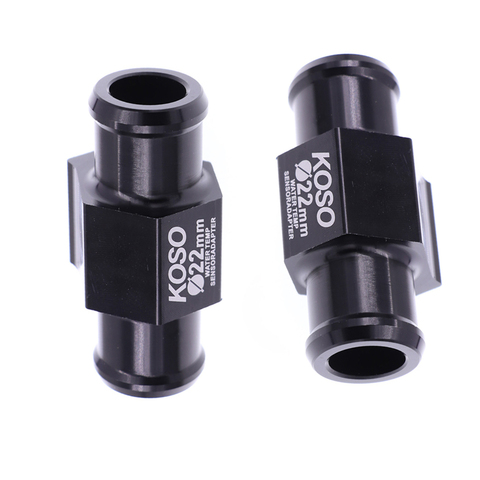Koso Water Temperature Gauge Sensor Joint Pipe Radiator Hose Adapter with18/22/30/32/36/38/40mm for Mounting Thread NPT 1/8 ► Photo 1/6