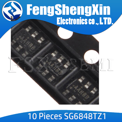 10pcs/lot SG6848TZ1 SOT23-6 SG6848 SG6848T AAH Low Cost Green-Mode PWM Controller for Flyback Converters ► Photo 1/3